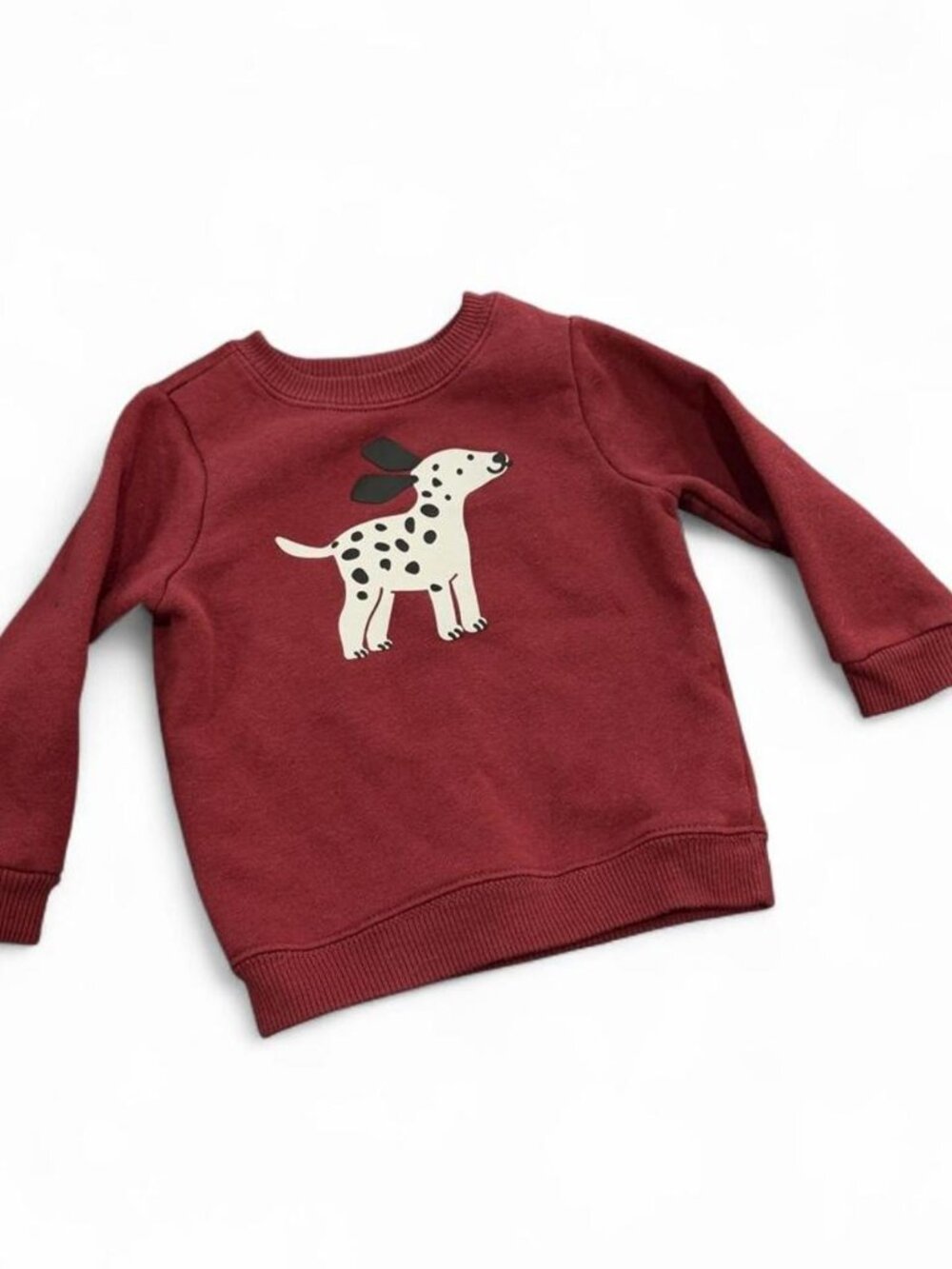 Garanimals Burgundy Dalmatian Sweatshirt